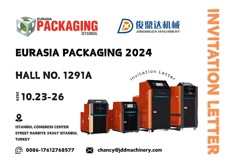 Ruian Jundingda Machinery Co., Ltd., Eurasia Packaging 2024, Istanbul, Turkki