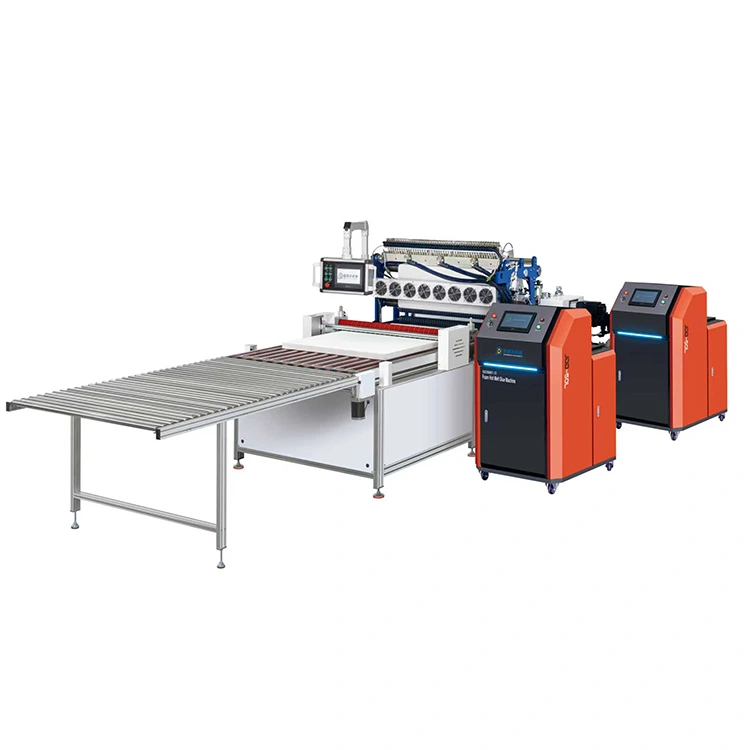 Lasikuitumateriaalien synteettisten suodattimien tuotantolinja2